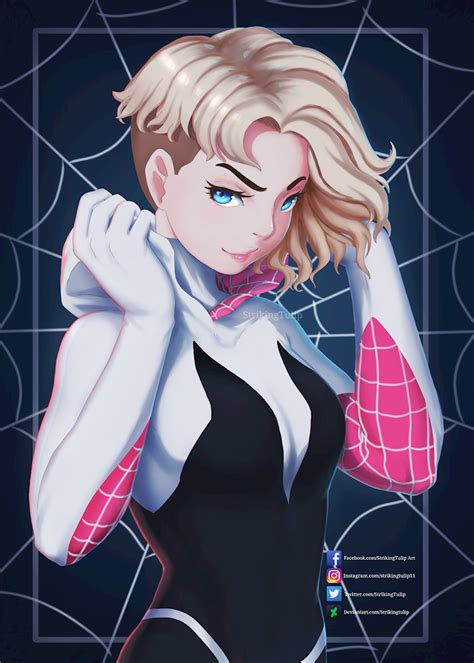 spider gwen fan art